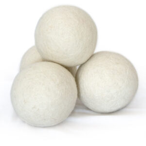 Handmade wool dryer balls